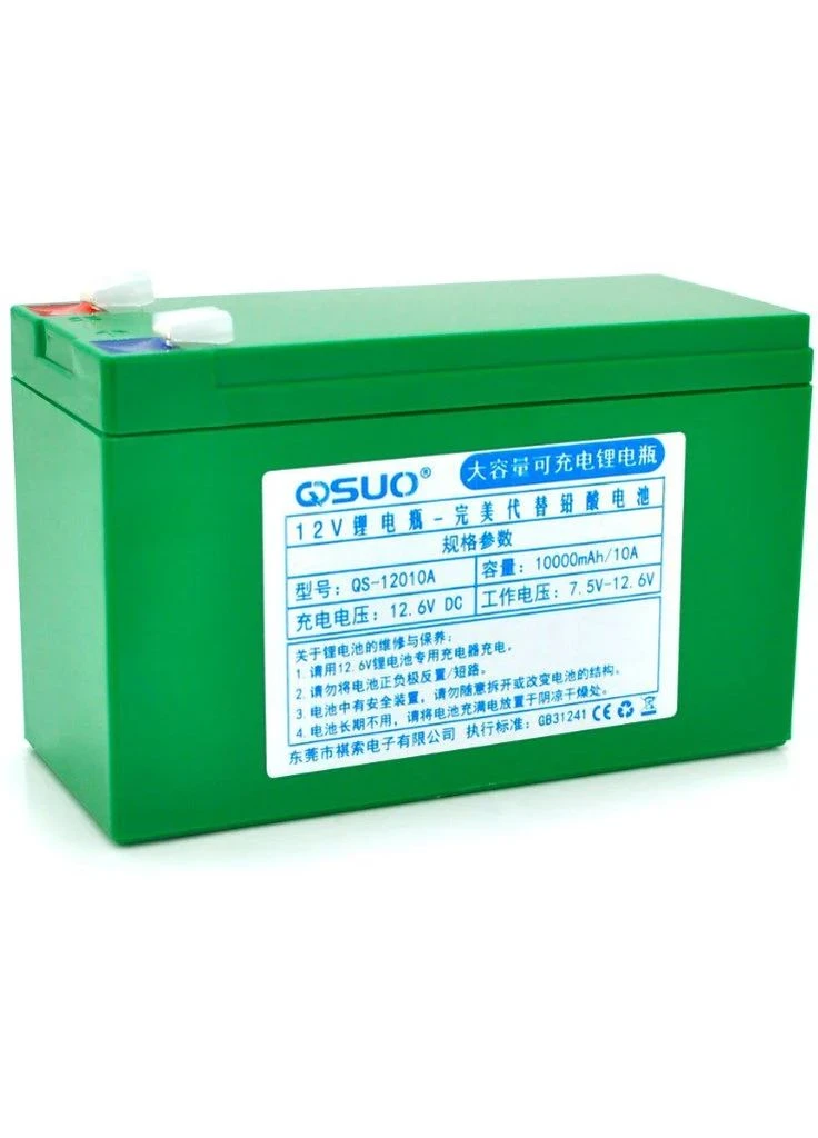 Акумулятор для ДБЖ 12V/10Ah Li-ion 18650 QiSuo (362271407)