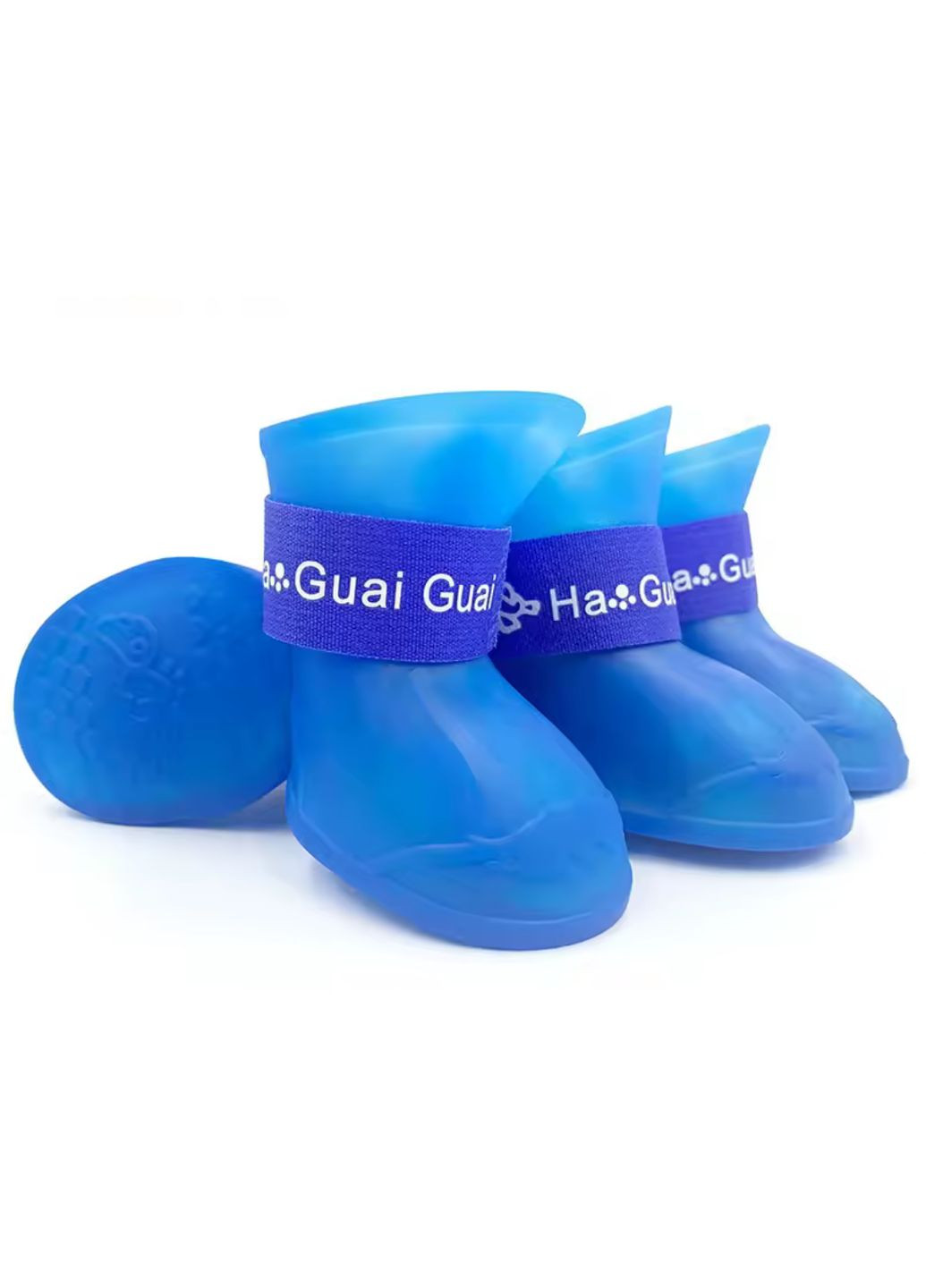 Черевики силіконові для собак сині ( 4 шт/набір), розмір S China (335841338)