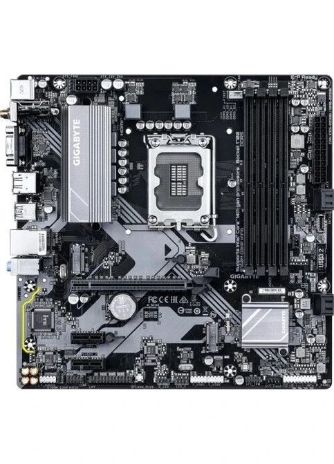 Материнська плата LGA1700, B760M D3HP WIFI6, B760, 4xDDR5, Int.Video(CPU), 4xSATA3, 2xM.2, 1xPCI-E 4.0 x16, 2xPCI-E 3.0 x1, Gigabyte (395354671)