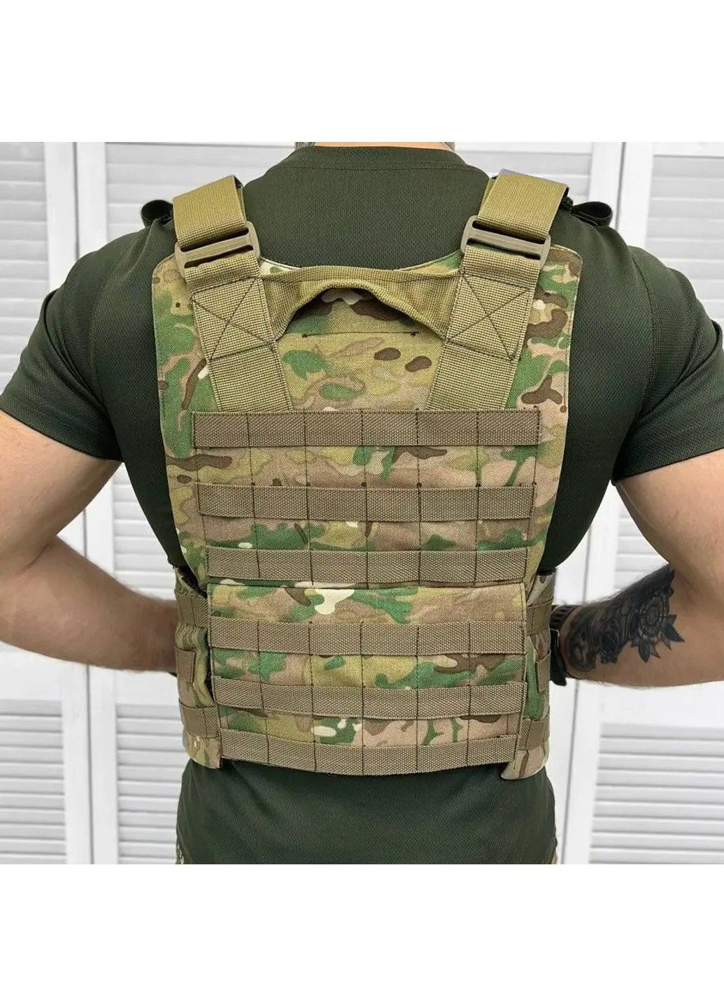 Тактическая плитоноска Cold с быстрым сбросом 10-3 без плит (Мультикам) No Brand (332634228)