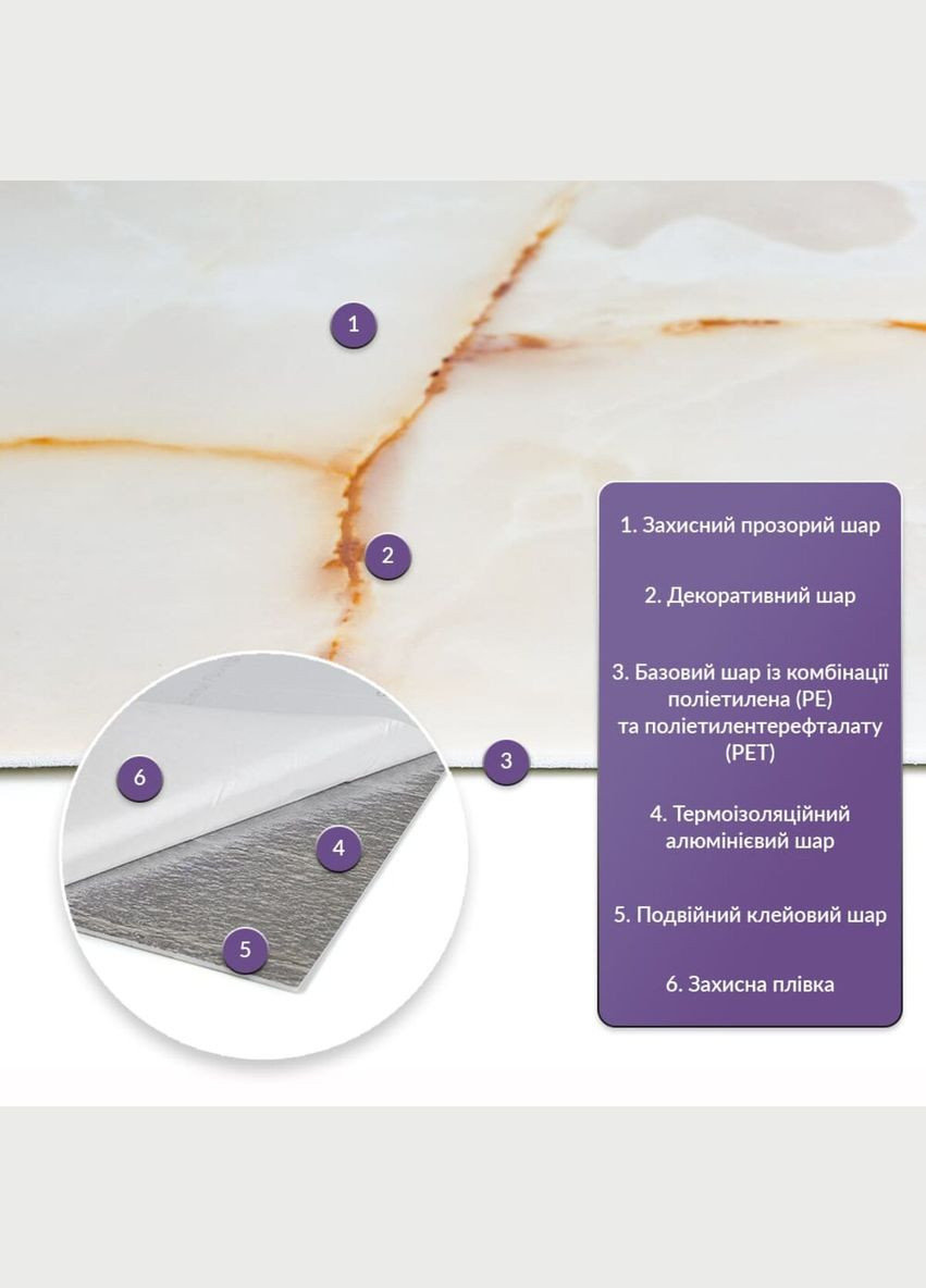 Самоклеящаяся стеновая PET плитка 600*300*2mm (D) SW-00001677 Sticker Wall (337178407)