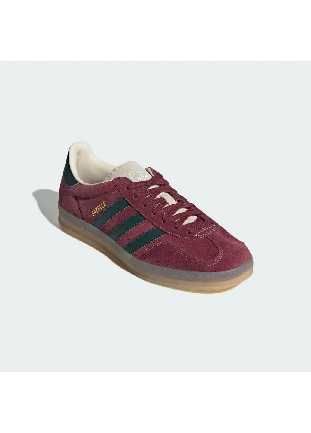 Бордові кросівки чоловічі gazelle indoor bordeaux bordo jh5403 adidas
