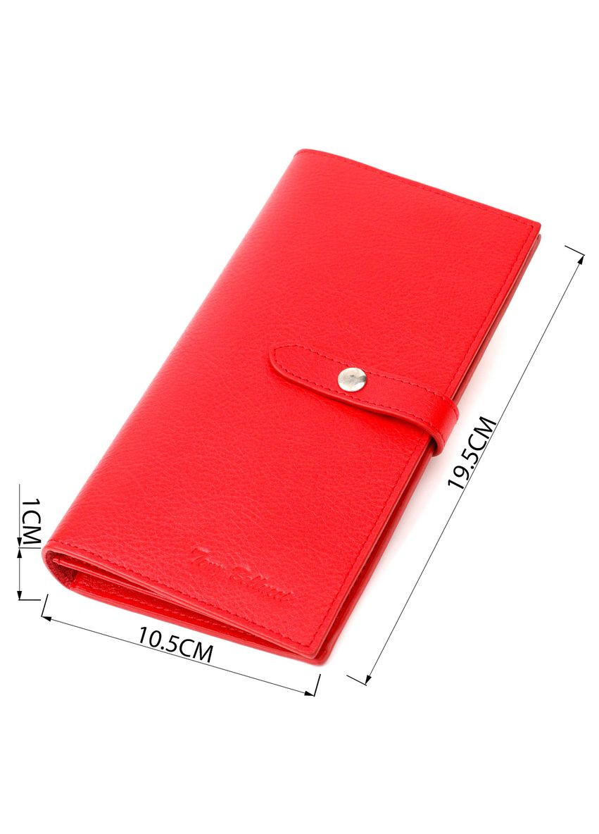 Вертикальное тонкое портмоне для женщин из натуральной кожи 22035 Tony Bellucci (329195347)