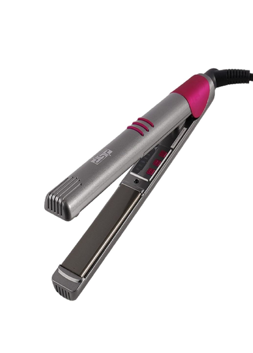 Утюжок для волос 10217 с регулировкой температуры 38 Вт Серый DSP (302243288)