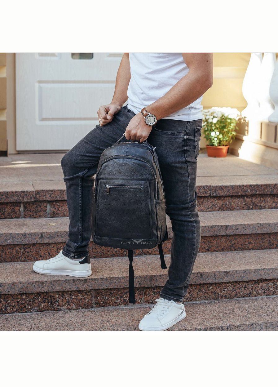 Кожаный мужской рюкзак для ноутбука и поездок D3-93438 Tiding Bag (359398527)