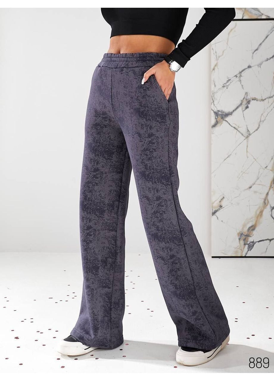 Штаны женские кюлоты на флисе No Brand (365819762)