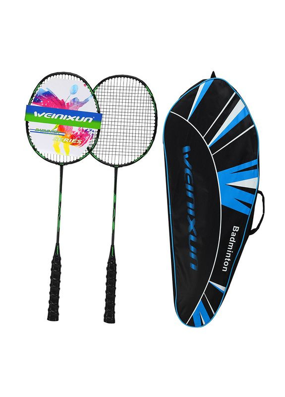 Набір для бадмінтону у чохлі Weinixun Speed and Power 720 Чорно-зелений, (60508885) FDSO (322735512)
