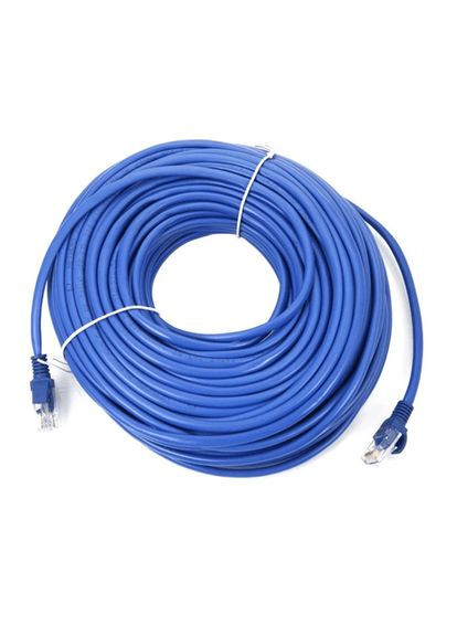 Патчкорд — кабель для інтернету — 25 метрів Utp RJ45 Cat.5e синій Ritar (284420280)