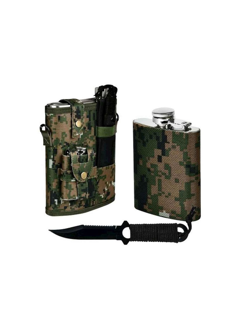 Набір туристичний для мисливця/рибалки 4 Ukraine у камуфляжній сумці R93360 ТМ Stenson (371764340)