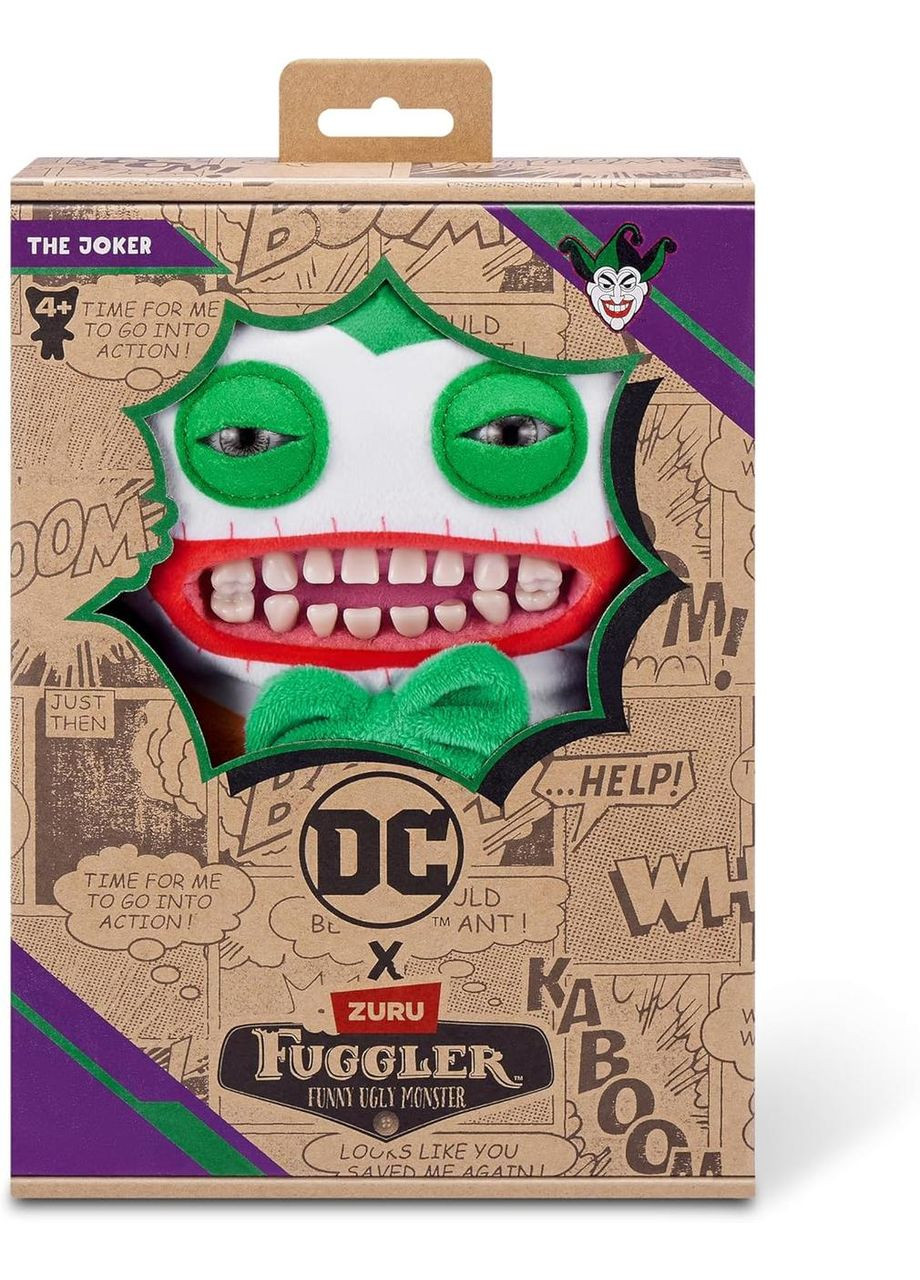 Мягкая плюшевая игрушка Фуглер Джокер 23 см Fuggler Funny Ugly Monster Plush Joker by Zuru (365251773)