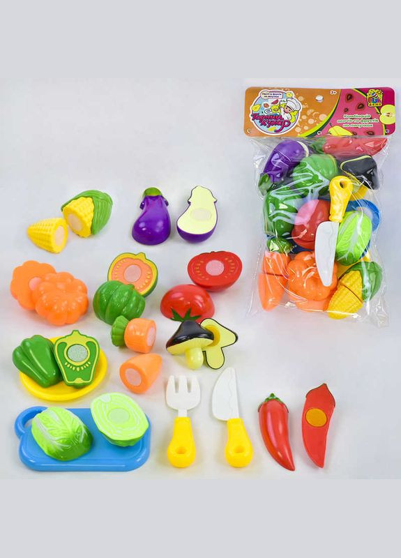 Набір "Овочі на липучках" 1020 (6983398380234) Fun Game (292708063)