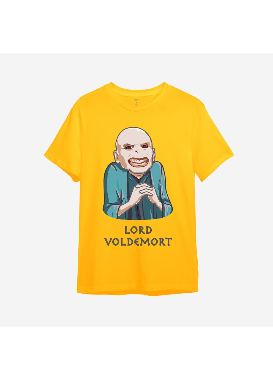 Помаранчева демісезонна дитяча футболка з принтом "lord voldemort". гаррі поттер (10493277525) ТiШОТКА