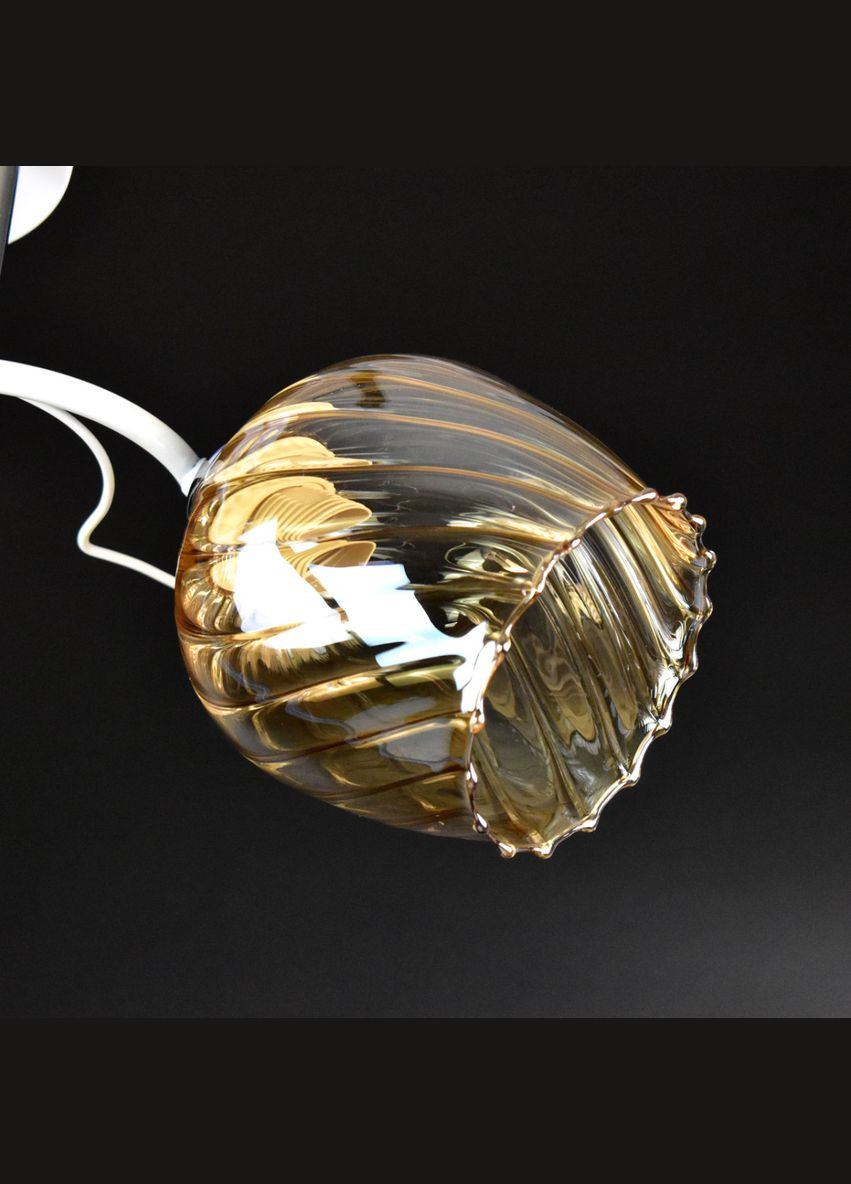 Люстра стельова на 2 лампочки 25824 Білий 25х19х50 см. Sunnysky (364753937)