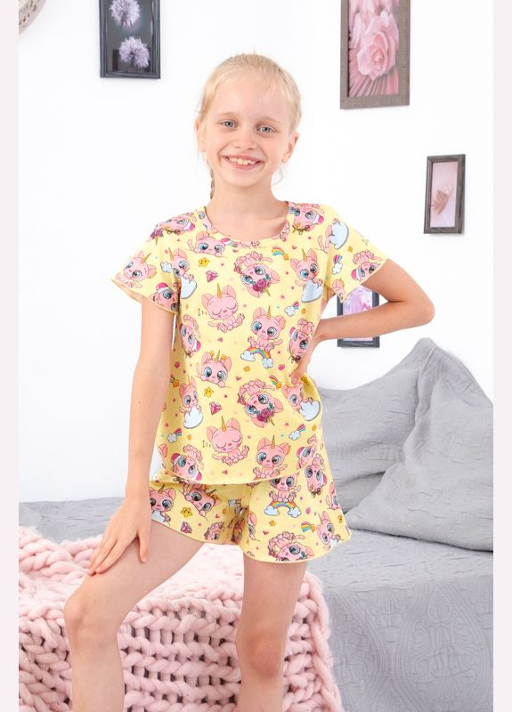 Жовта комплект для дівчинки (p-11528) Носи своє