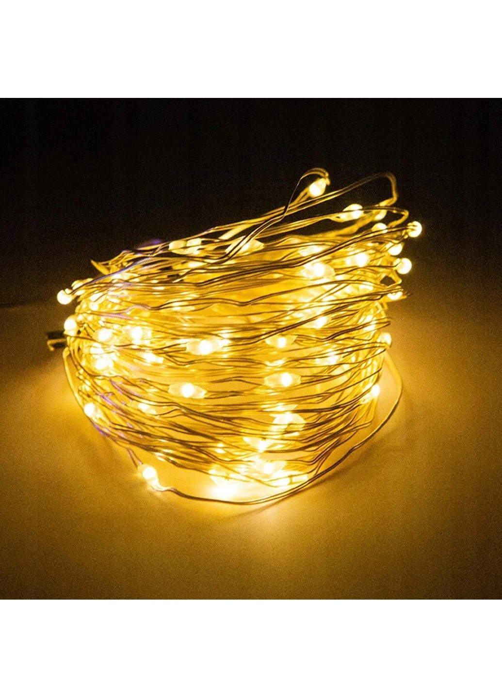 Сонячна гірлянда пластикова 52 м тепле світло 500 LED IP44 MasterLED (390337425)