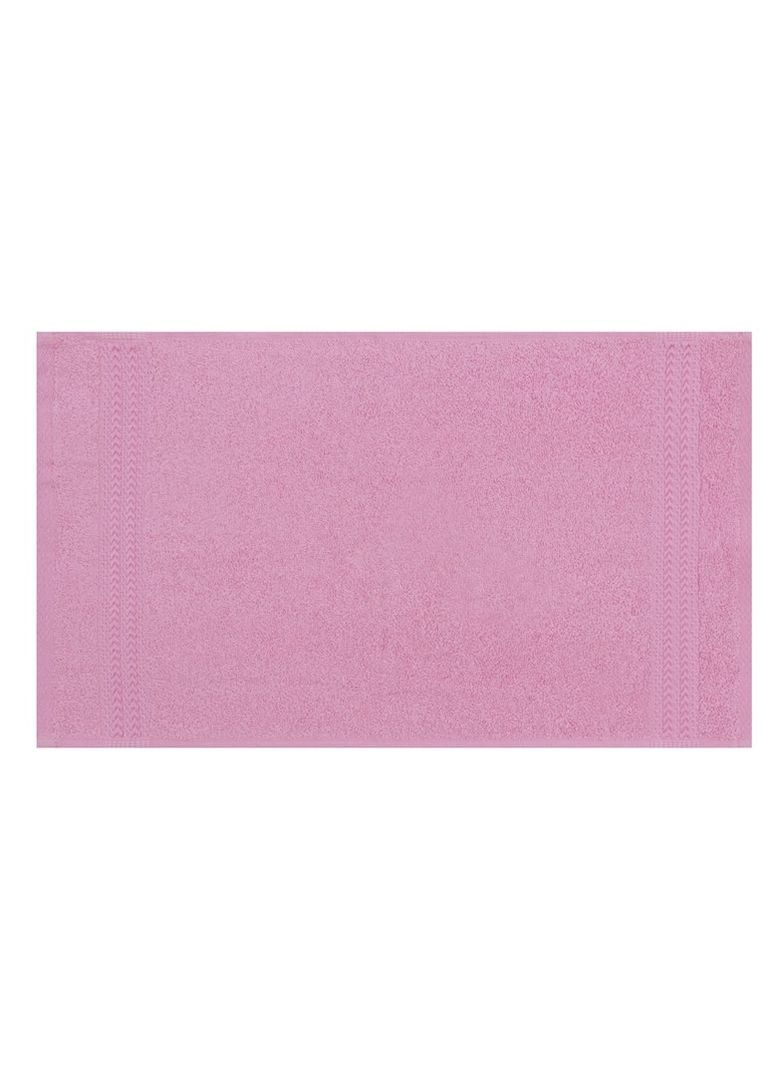 Рушник махровий 50х90 см рожевий TC303376007 TURComFor однотонний рожевий