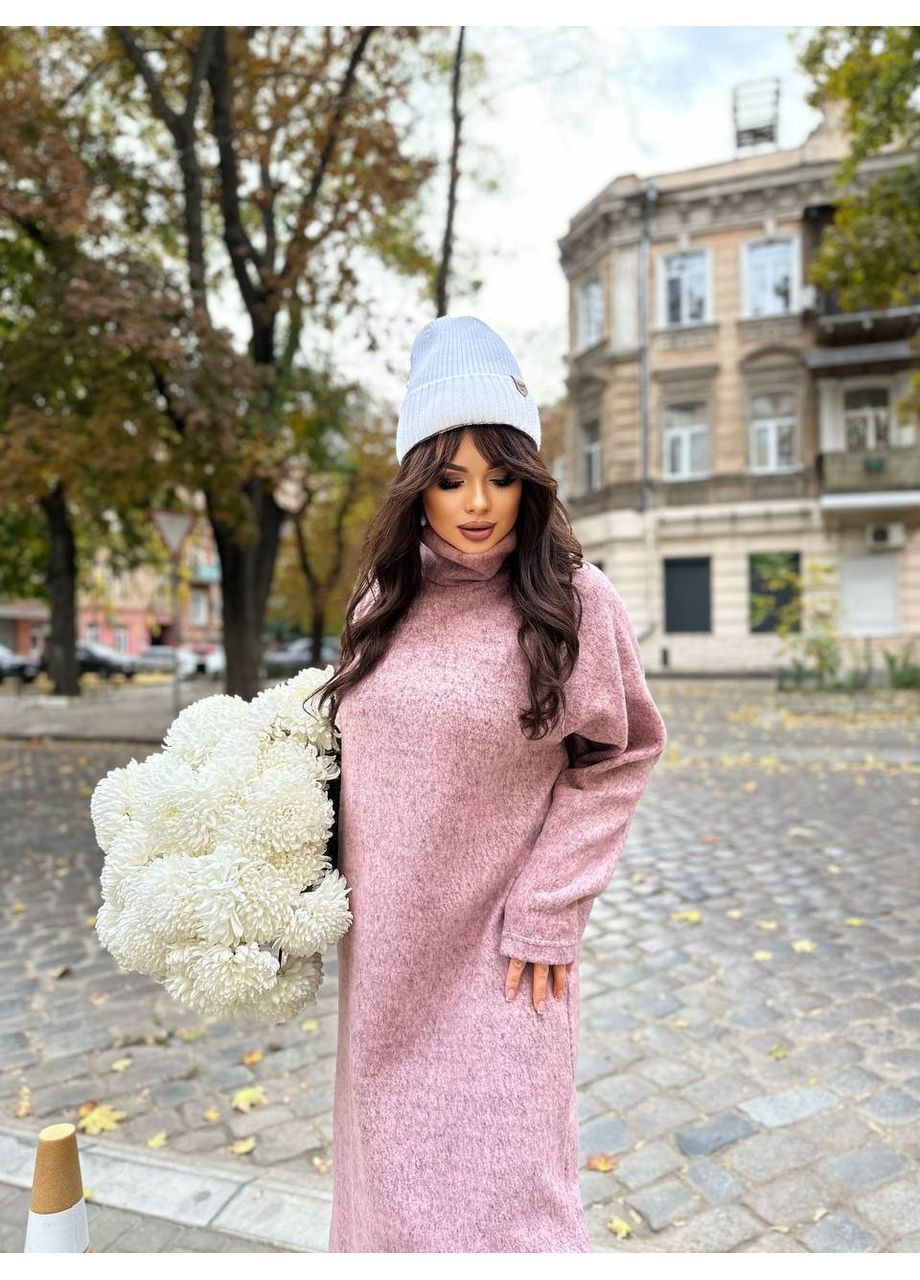 Розовое платье, цвет розовый Fashion