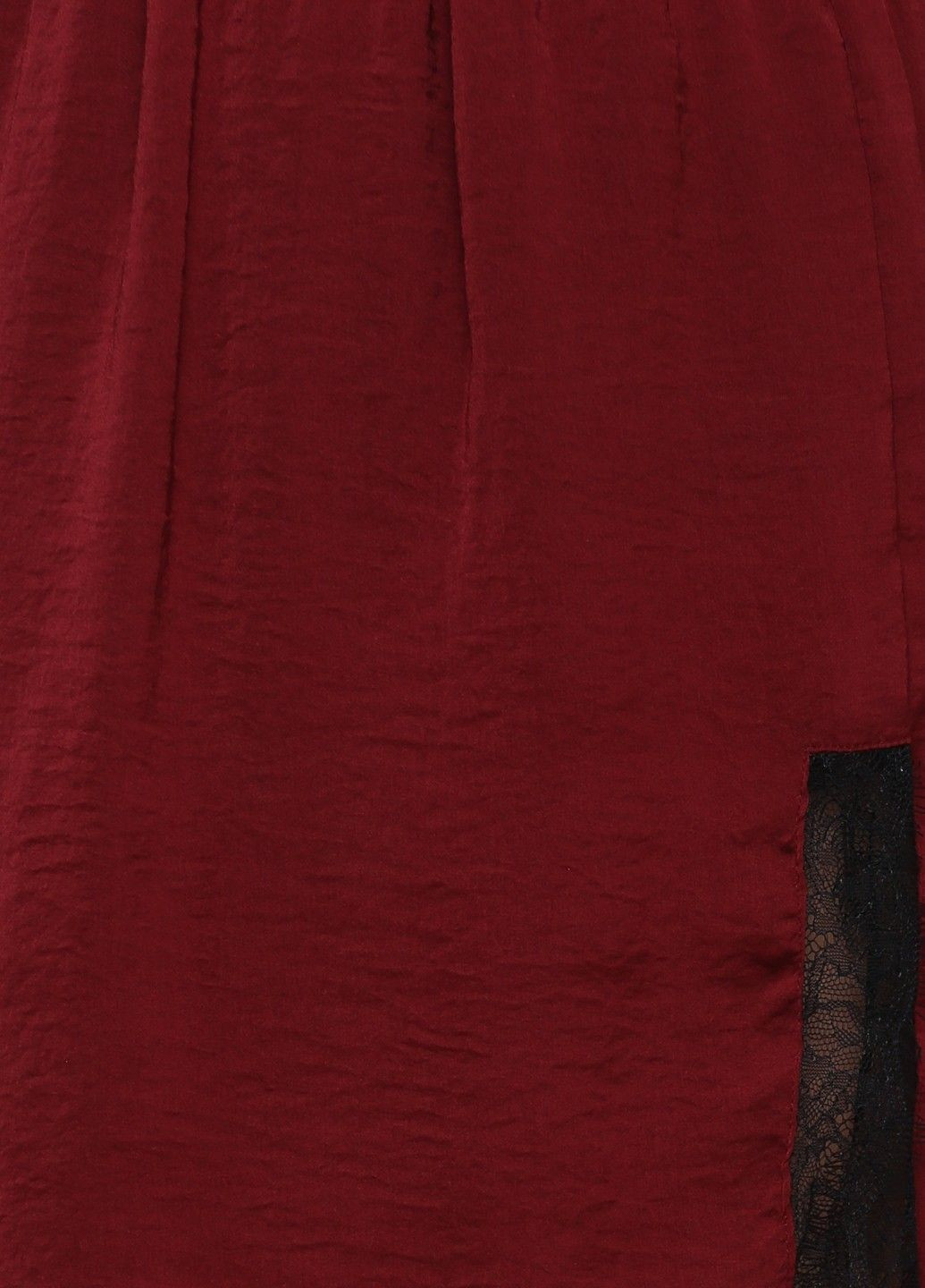 Бордовая юбка Mango