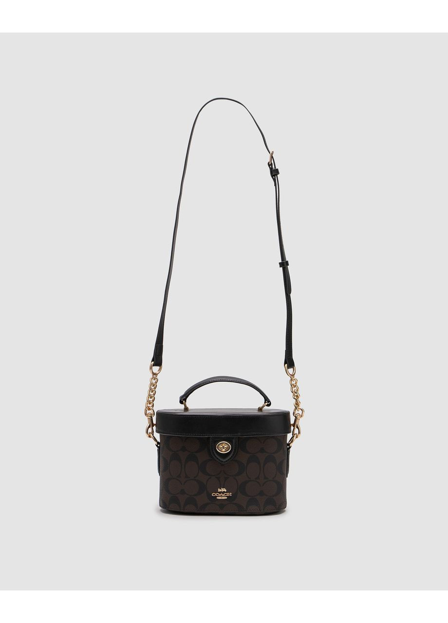 Женская сумка Kay Crossbody Brown In Signature Canvas No Brand (362044561)