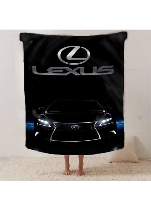 Плед LEXUS качественное покрывало с 3D-изображением размер 160х200 Україна ТД (369660308)