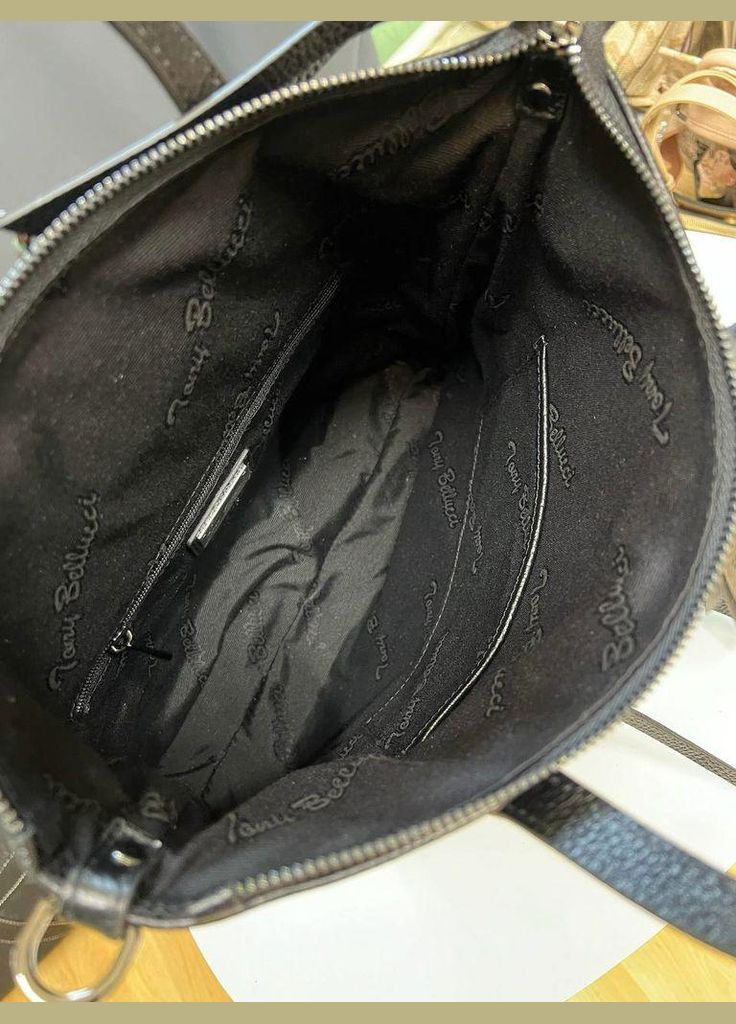 Сумка-рюкзак женская натуральная кожа Турция черная 0848-1 Tony Bellucci (330250852)