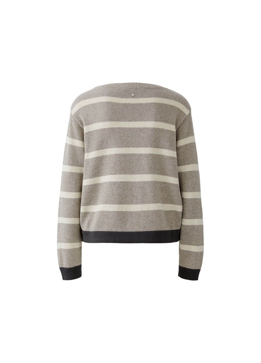 Коричневый демисезонный женский джемпер коричневый джемпер Oui