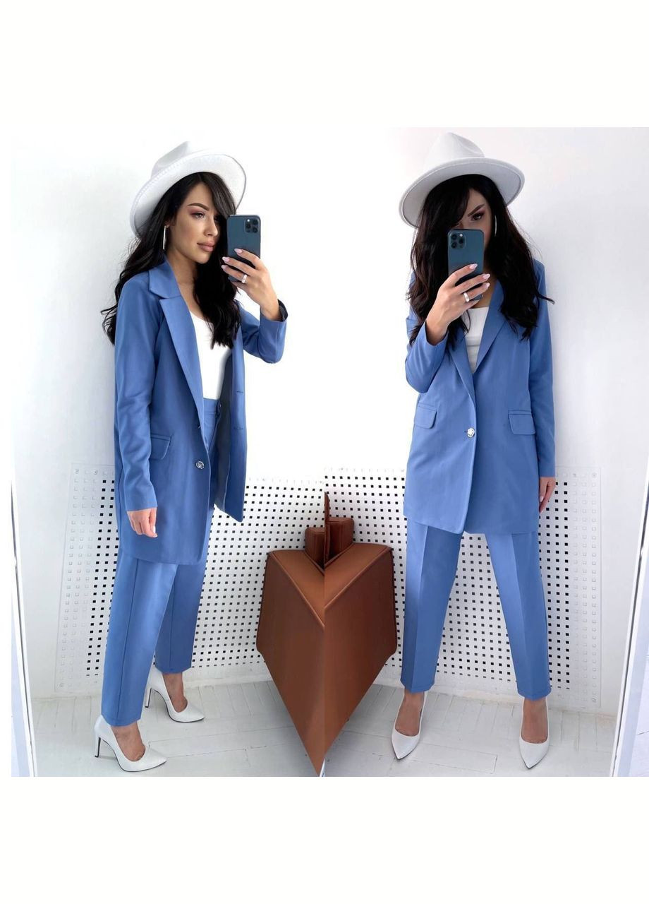 Элегантный костюм двойка с пиджаком свободного кроя Vakko (323886568)