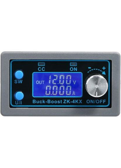 Понижающий/повышающий преобразователь напряжения и силы тока ZK-4KX DC-DC 0,5-30V 4A, 3309647 No Brand (315719900)