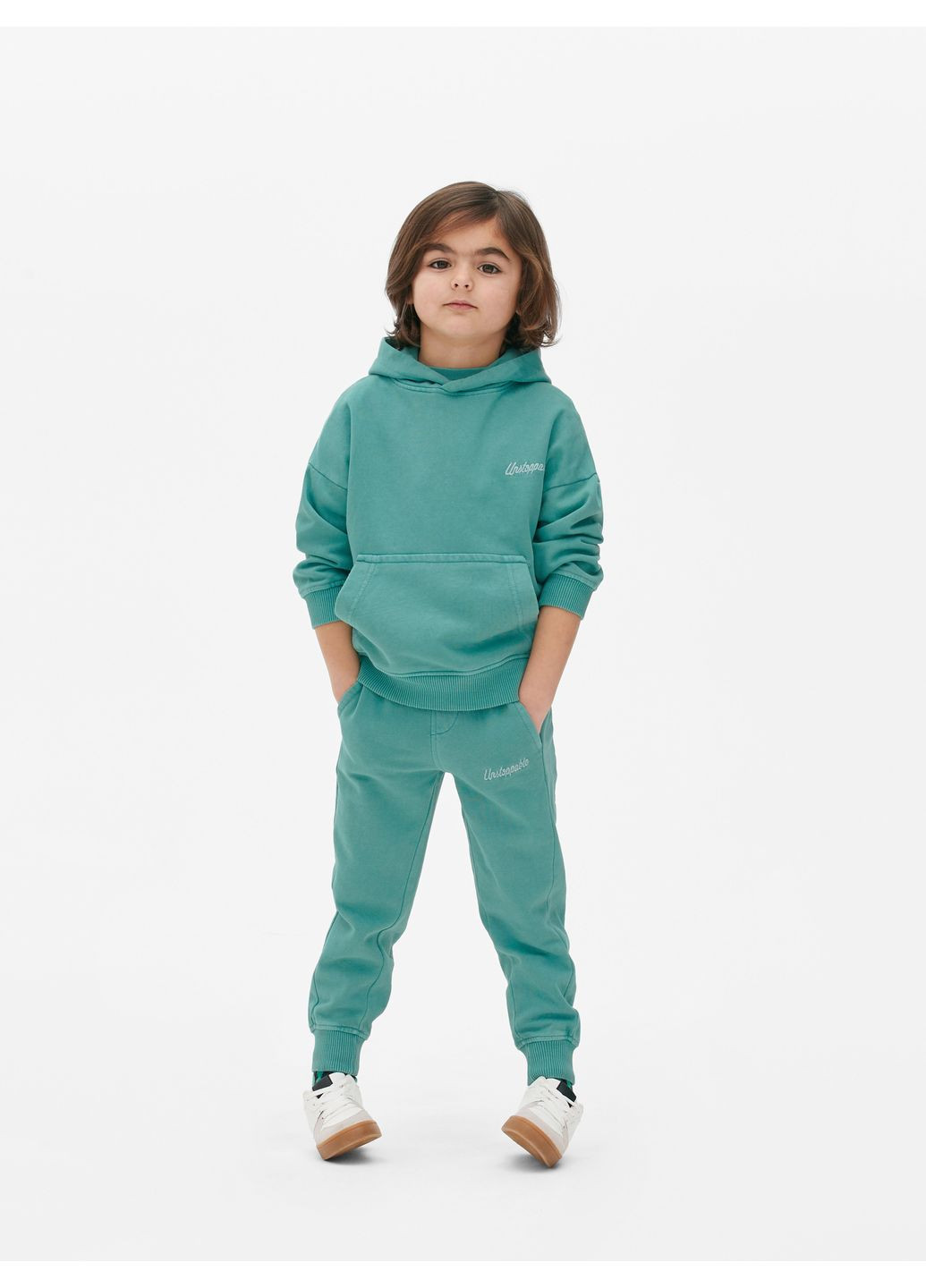 Худі демісезон,м'ятний з принтом, Primark (353309595)