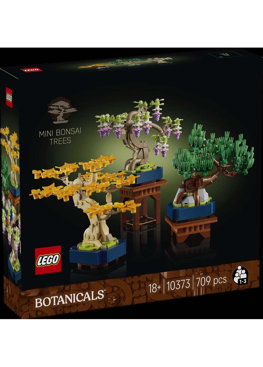 Лего ботаніка Мінідерева бонсай Botanicals Mini Bonsai 10373 Lego (372012269)