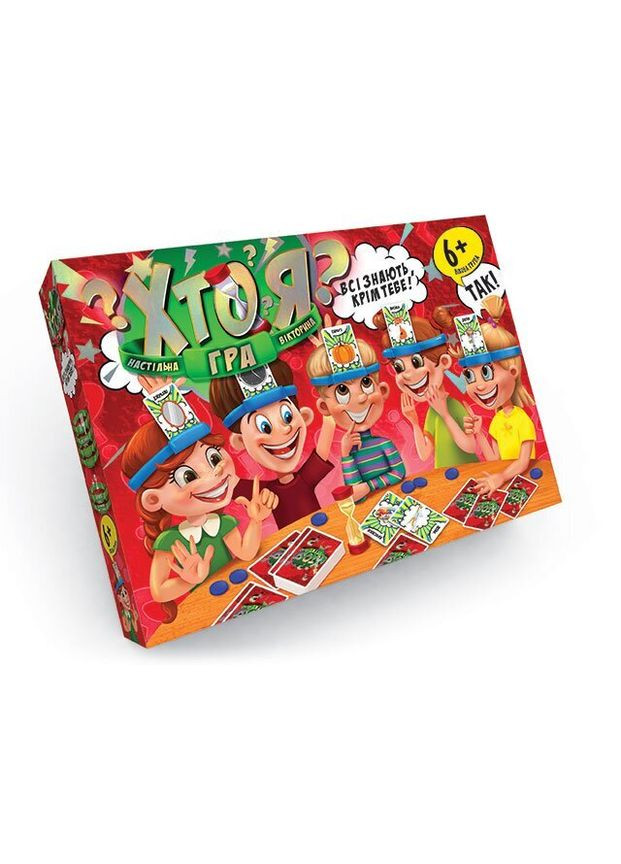 Настольная игра Кто я? укр (HIM-01-02) (2400669649011) shop (2400669649011) Danko Toys (352793546)