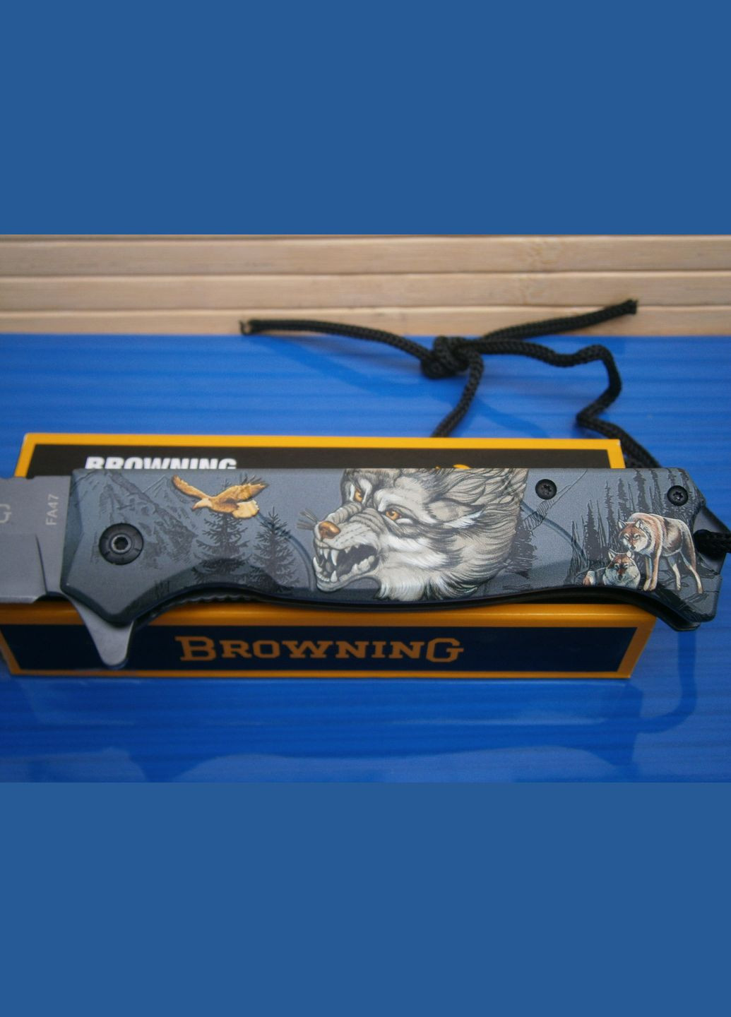 Нож складной Wolf A 723 23 см Brawning (302450637)