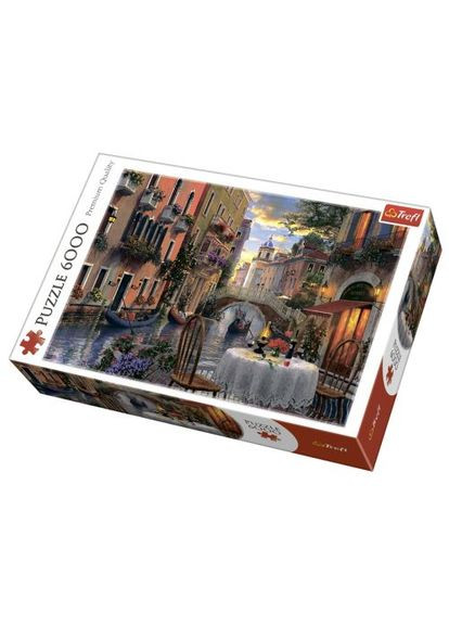 Пазл "Романтична вечеря", 6000 елем. (136х96 см) Trefl (366971575)