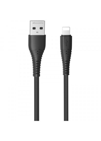 Дата кабель USB 2.0 AM to Lightning PDB85a Black (PD-B85i-BK) Proda usb 2.0 am to lightning pd-b85a black (268139528)