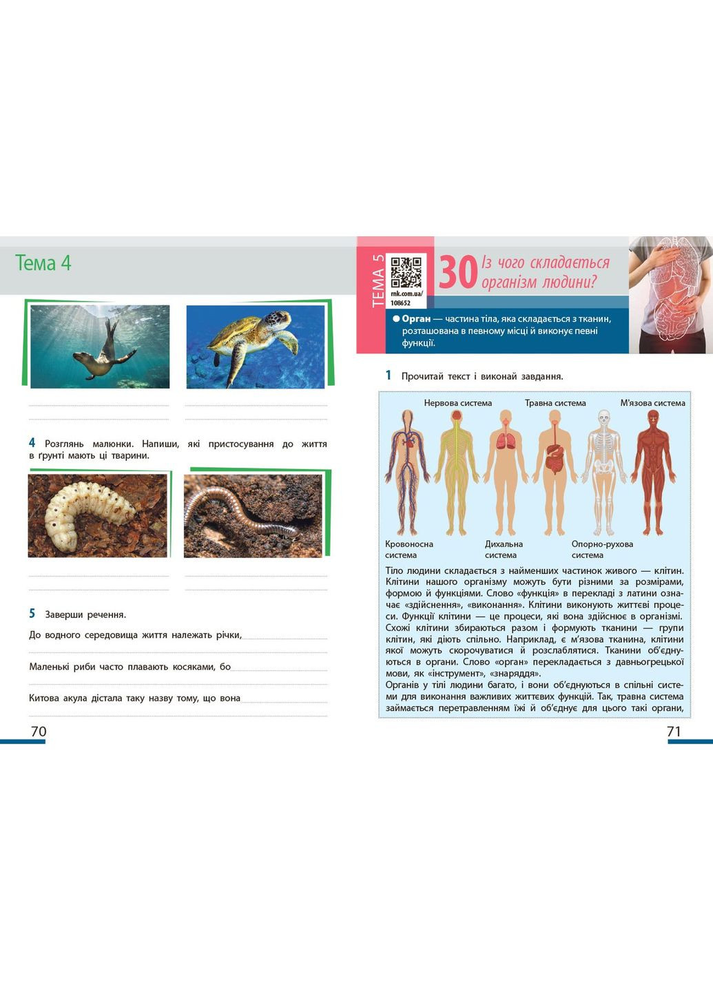 Узнаем природу рабочую тетрадь для 5 класса заведений общего среднего образования No Brand (359375971)