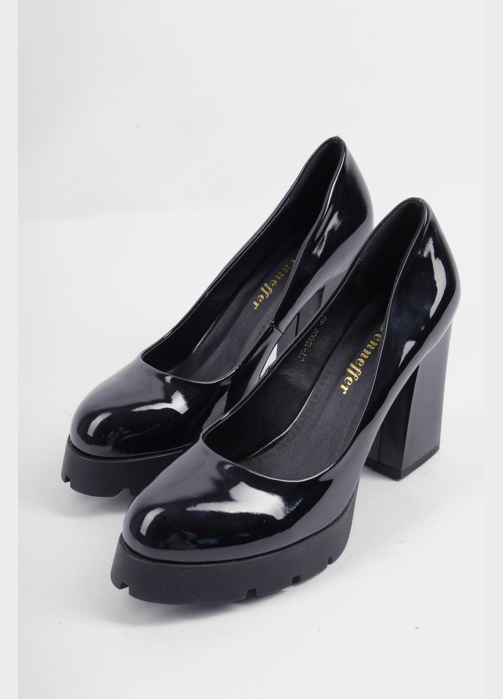 Туфлі жіночі чорного кольору Let's Shop (293337719)