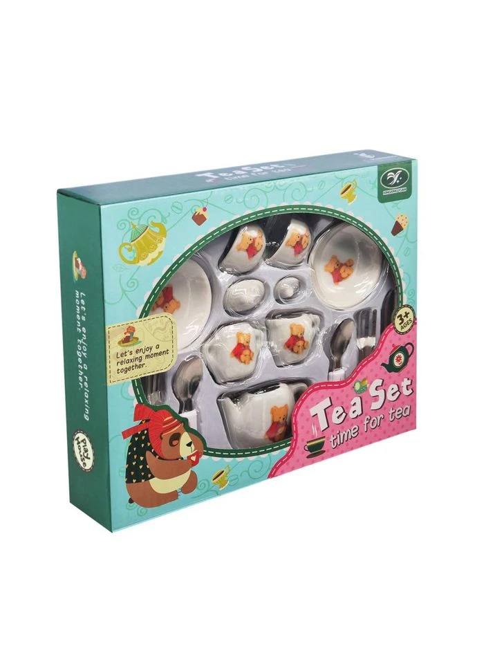 Детский набор посуды Tea set 868-E6-4 фарфор, 17 предметов No Brand (388539334)
