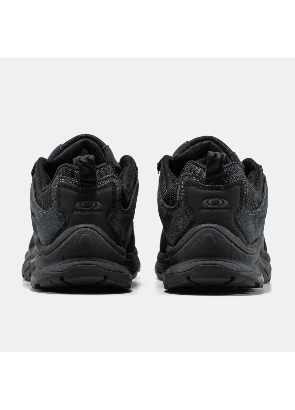 Чорні Осінні кросівки чоловічі salomon xt-quest 2 black winter fur | саломон хт-квест 2 чорні No Brand