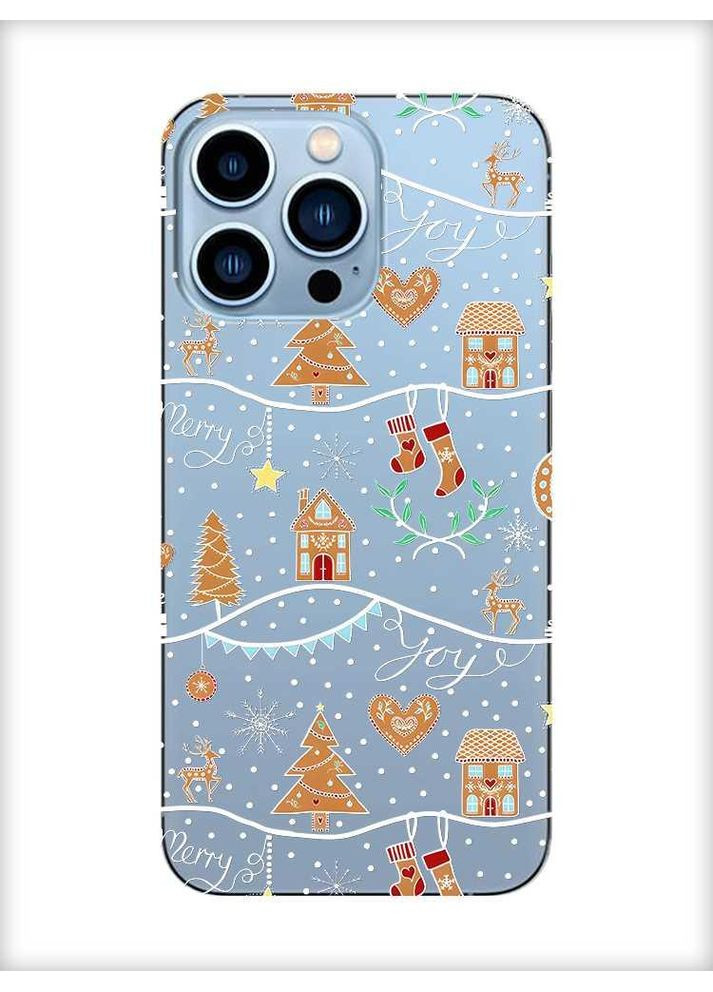 Чехол на iPhone 13 Pro Max:: Фон Рождество (новогодний принт 201) Creative (362970318)