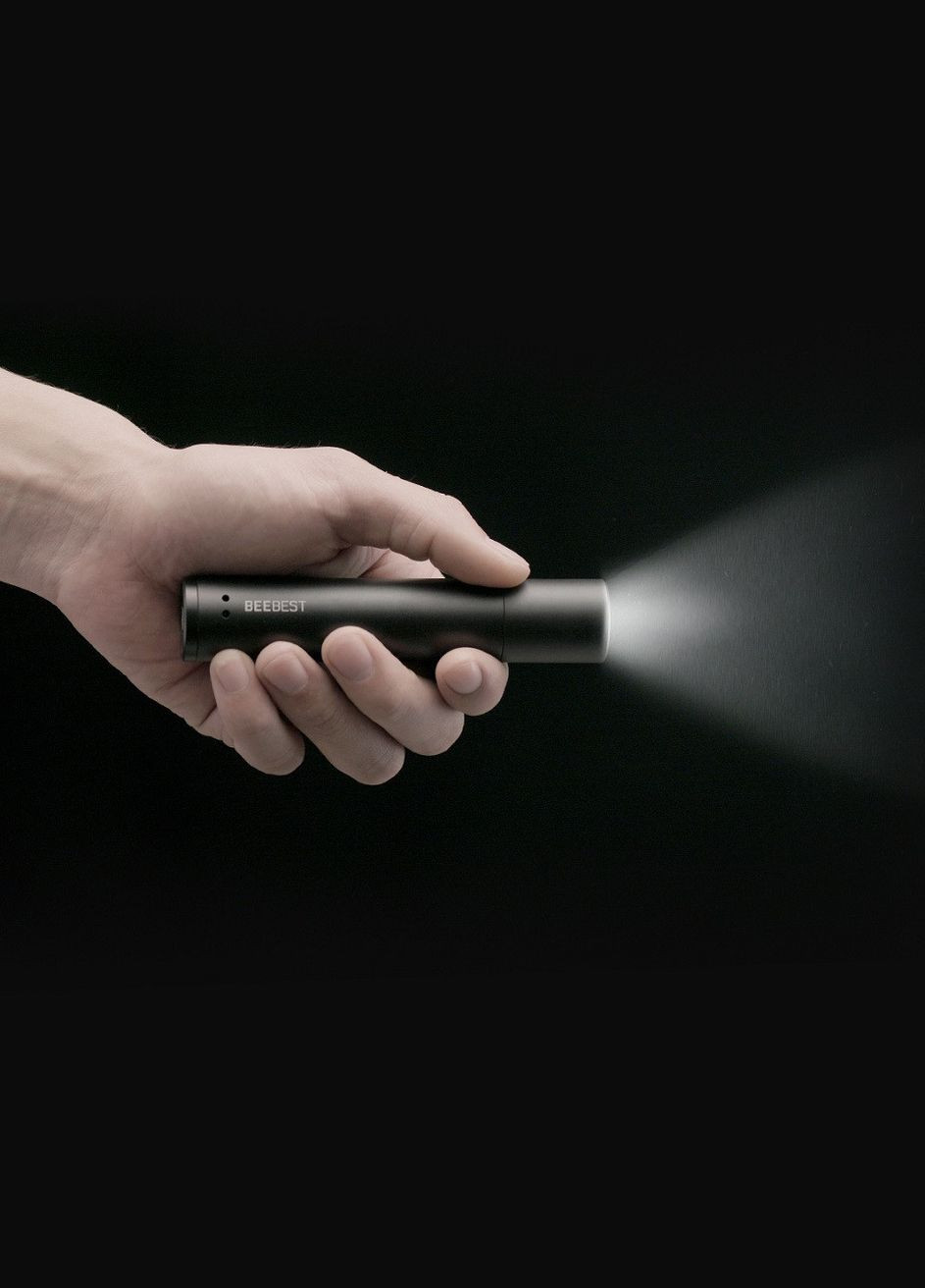 Ліхтарик Xiaomi Zoom Flashlight чорний (FZ101) BeeBest (298536565)