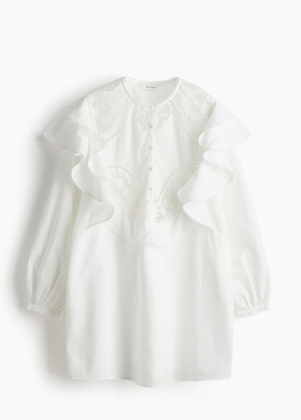 Белая блуза H&M