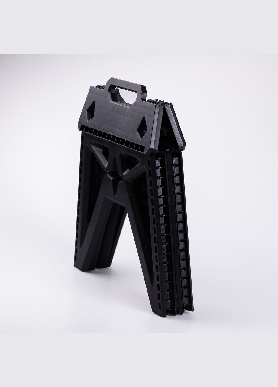 Табурет складаний пластиковий 295*19.5см чорний LUGI (327875071)