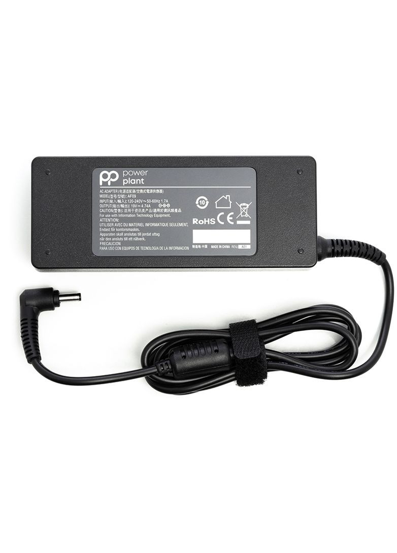 Блок живлення для ноутбуків ASUS 220V, 19V 90W 4.74A (4.0*1.35) PowerPlant (314748681)