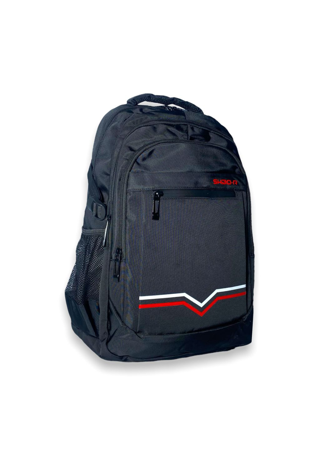 Міський рюкзак XS9210 три відділи 2кишені на лицьовій стороні задня кишеня розміри:50*30*20 чорний Jack Lu (286421685)