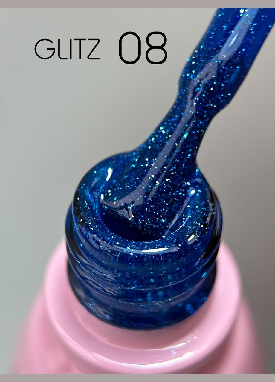 Гель-лак Toki-Toki Glitz №08, 5ml Toki Toki (308249576)