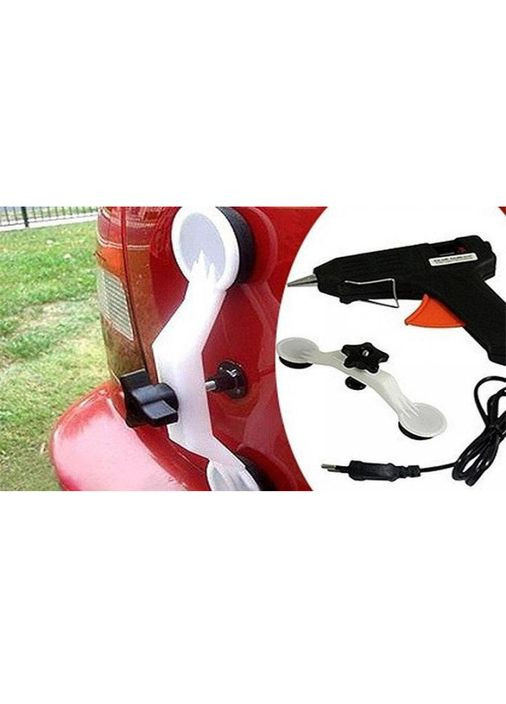 Инструмент для удаления вмятин на авто Clefers Pops-a-Den- Готовка своими руками - Клей, Пистолет, Присоска LN-980 No Brand (366238703)