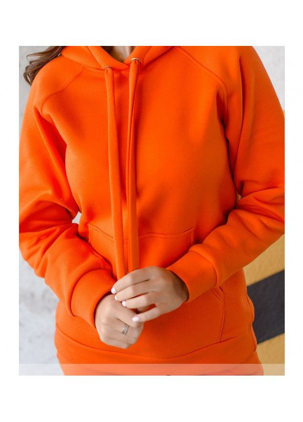 Спортивний костюм жіночий зимовий №8639-Оранжевий 42-44 Sofia (267809936)