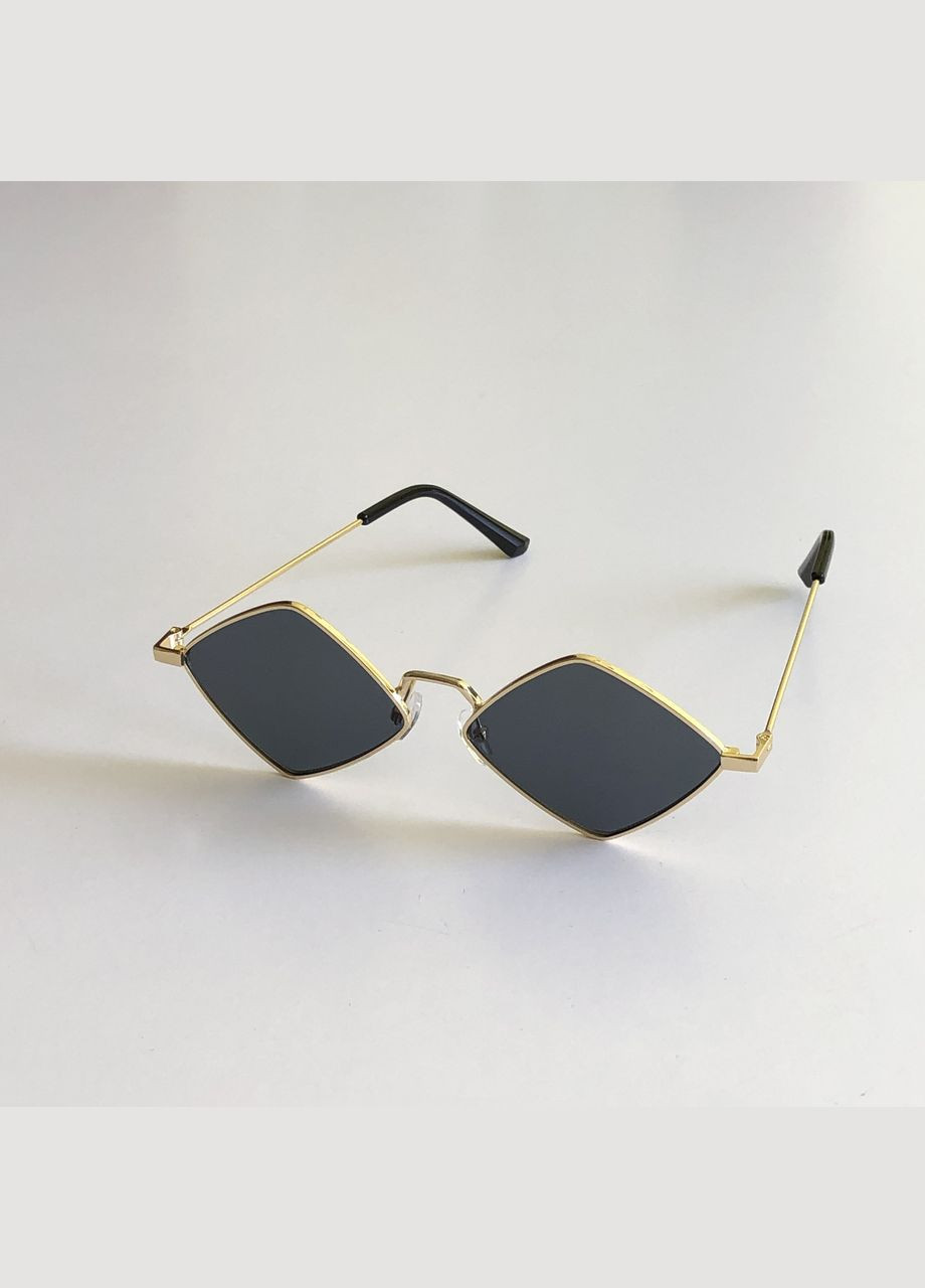 Трендові сонцезахисні окуляри ромби (4-133) No Brand (313286319)