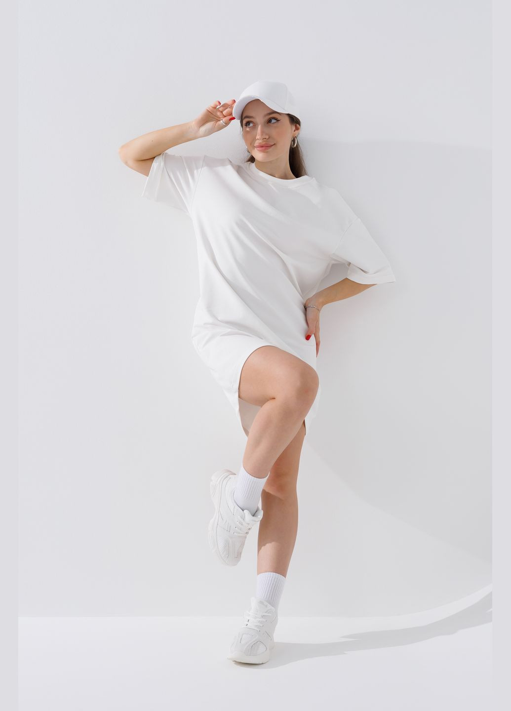 Молочна сукня однотонна жіноча wbc02308 shop (2000990596574) LAWA