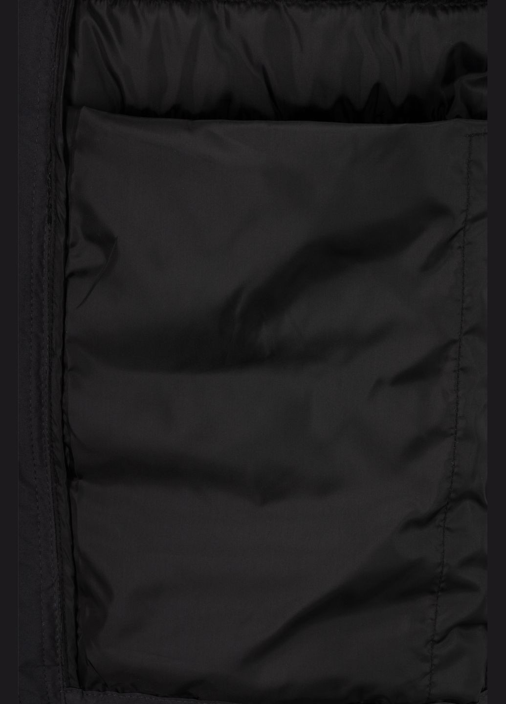 Темно-сіра демісезонна куртка No Brand
